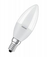 Лампа светодиодная LED STAR CLASSIC B 40 5W/827 5Вт свеча 2700К тепл. бел. E14 470лм 220-240В прозр. пласт. OSRAM 4058075318120 в г. Санкт-Петербург 