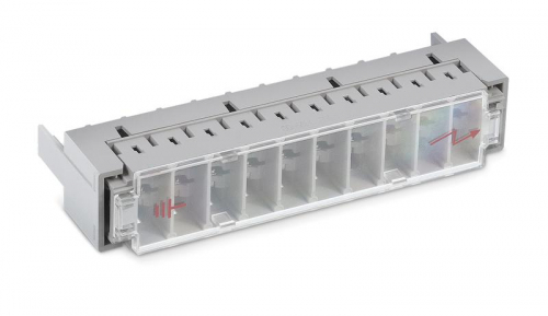 7086c Кассета для грозоразрядников PrMag на 10 пар Cabeus 