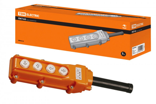 SQ0706-0001 Пульт управления ПКТ-62 на 4 кнопки IP54 TDM