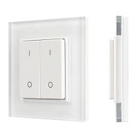 032984 Панель SMART-P47-DIM-G-SUF (3В 2 зоны Knob 2.4G) пластик Arlight 