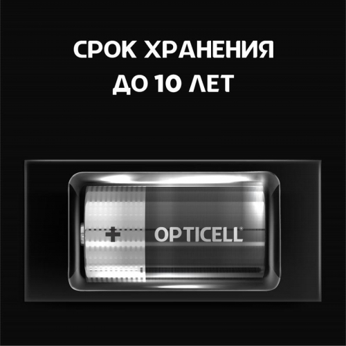 6051004 Элемент питания алкалиновый C/LR14 1.5В (блист. 2шт) Basic Opticell 5051004/ фото 2