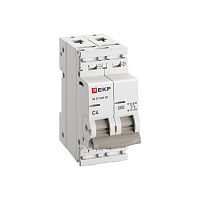 M63DC624C Выключатель автоматический модульный 2п C 4А 6кА ВА 47-63N DC PROxima EKF 
