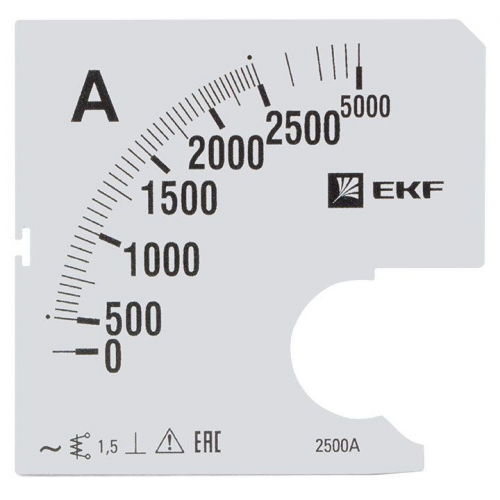 Шкала сменная для A961 2500/5А-1.5 PROxima EKF s-a961-2500 в г. Санкт-Петербург 