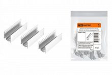 SQ0331-1543 Крепеж для одностороннего неона SMD2835-220 В, 5 см, алюминиевый, TDM