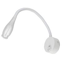 UL-00004239 Светильник светодиодный ULT-F22-3W/4000К IP20 WHITE настенный гибкий для интерьерного освещения 85-265В бел. Uniel 