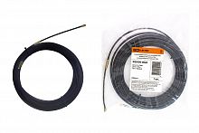 Нейлоновая кабельная протяжка НКП диаметр 4мм длина 30м с наконечниками (черная) TDM в г. Санкт-Петербург 