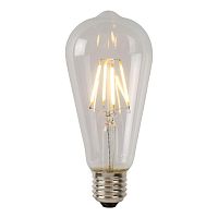 Лампа светодиодная Lucide E27 7W 2700К прозрачная 49084/07/60 в г. Санкт-Петербург 