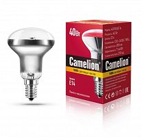 8977 Лампа накаливания MIC R50 40Вт E14 Camelion 