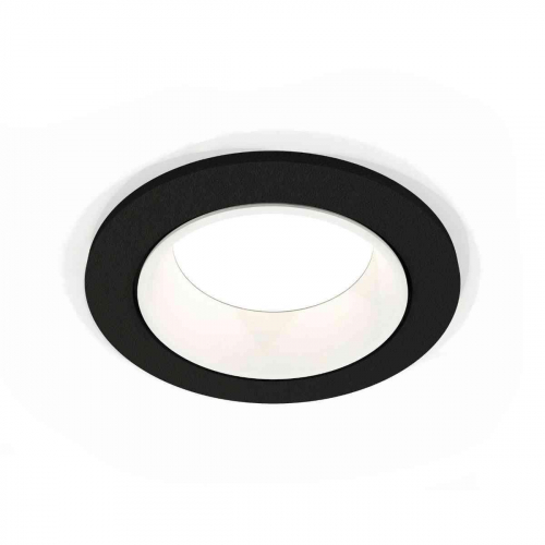 Комплект встраиваемого светильника Ambrella light Techno Spot XC6513001 SBK/SWH черный песок/белый песок (C6513, N6110) в г. Санкт-Петербург 