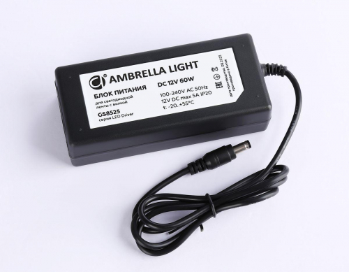 Блок питания Ambrella light Illumination LED Driver 12V 60W IP20 5A GS8525 в г. Санкт-Петербург  фото 2