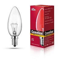 8970 Лампа накаливания MIC B CL 60Вт E14 Camelion 9870