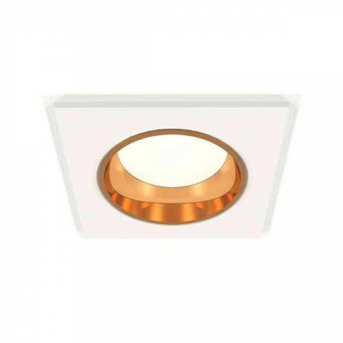 Комплект встраиваемого светильника Ambrella light Techno Spot XC6520004 SWH/PYG белый песок/золото желтое полированное (C6520, N6113) в г. Санкт-Петербург 