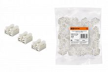 SQ0510-0102 Клемма пружинная соединительная КСП-2P, 10 A TDM