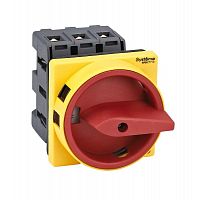 MSD40310R Выключатель-разъединитель 3п 40А IP20 с красн. рукоят. на дверцу 4 винтами с замком SE 