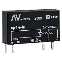 rtp-1-2-da Реле твердотельное однофазное RTP 2 А для разъема РM slim 23/1 EKF 