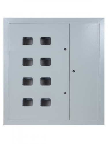 SQ0905-1348 Корпус щита этажного 8 кв. модификация3 Народный (1010х950х160)