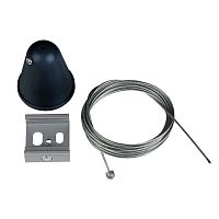 UL-00003666 Набор для подвесного монтажа UFB-H41 BLACK 1 POLYBAG (черн.) Uniel 