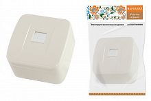 SQ1824-0025 Розетка TФ (RJ-11) открытой установки IP20, сл. кость "Дача" Народная