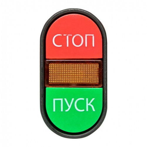 Кнопка АРВВ-22N "Пуск-стоп" овал. 220В NO+NC EKF pbn-apbb-o в г. Санкт-Петербург  фото 6