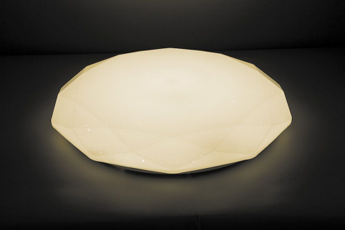 Светодиодный управляемый светильник накладной Feron AL5200 DIAMOND тарелка 70W 3000К-6000K белый 41471 в г. Санкт-Петербург  фото 2