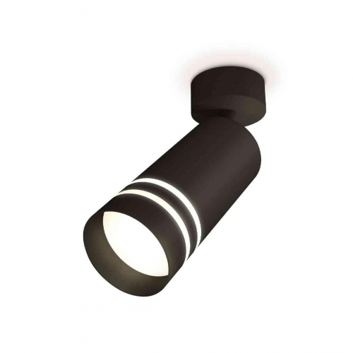 Комплект накладного светильника Ambrella light Techno Spot XM6323015 SBK/FR черный песок/белый матовый (A2210, C6323, N6236) в г. Санкт-Петербург 