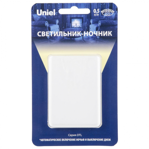Светильник-ночник Uniel DTL-320 Прямоугольник/White/Sensor UL-00007221 в г. Санкт-Петербург  фото 2
