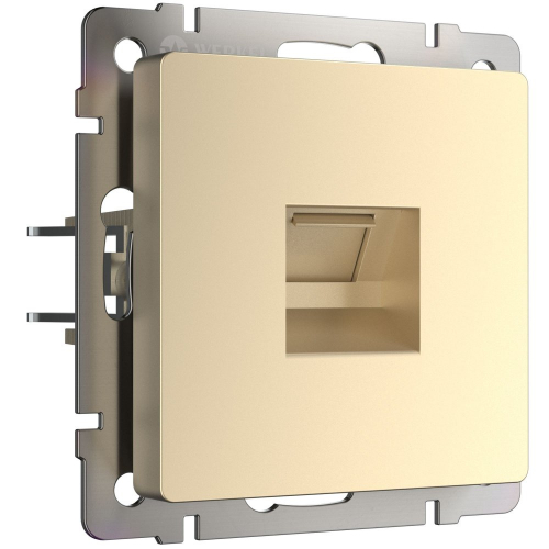 4690389157479 Розетка Ethernet RJ-45 (шампань) W1181011