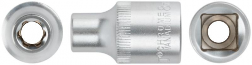 62038 Головка шестигранная CrV 1/2дюйм 8мм FIT 