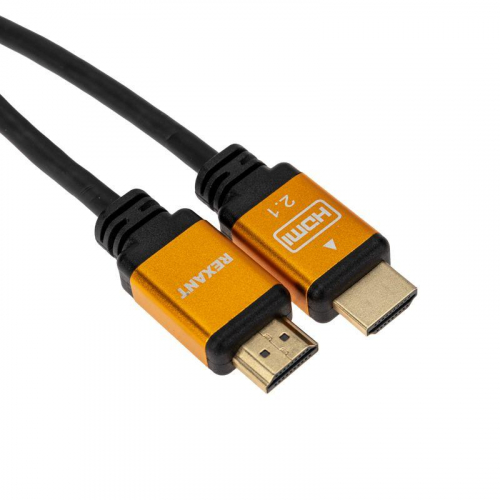 Кабель HDMI - HDMI 2.1 2м Gold Rexant 17-6004 в г. Санкт-Петербург  фото 3