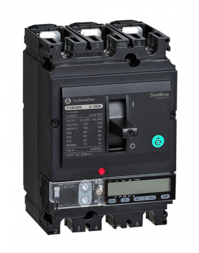 SPC250L25052E3DFC Выключатель автоматический SPC250 150кА S5.2E 3P3D 250А SE 