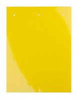 Табличка полужесткая клейкое основание ПВХ-0.5 желт. DKC TAS4915AY
