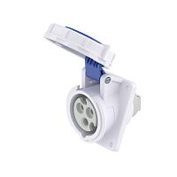 DIS4181663 Розетка СП 16А 230В 3п 2P+E IP67 с наклоном DKC 