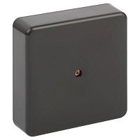 Б0061807 Коробка распаячная 100х100х30мм без клеммы IP40 черн. BS-B-100-100-30 Эра 