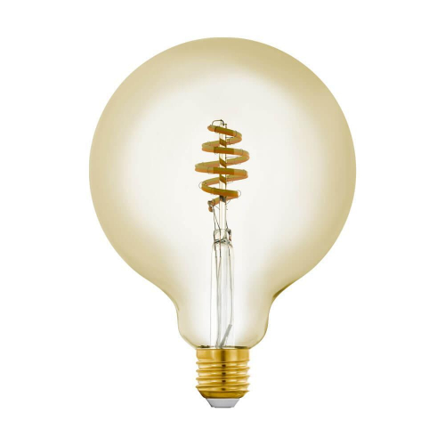 Лампа светодиодная филаментная диммируемая Eglo E27 5.5W 2200-6500K золотистая 12582 в г. Санкт-Петербург 