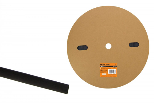 SQ0518-0021 Термоусаживаемая трубка ТУТнг 10/5 черная (100 м/ролл) TDM