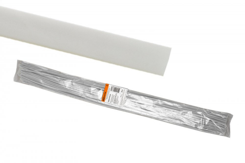 SQ0518-0222 Термоусаживаемая трубка ТУТнг 12/6 белая по 1м (50 м/упак) TDM