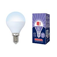 UL-00003818 Лампа светодиодная LED-G45-7W/DW/E14/FR/NR Norma 7Вт матовая E14 (упак. картон) Volpe 