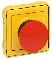 Кнопка аварийного откл. PLEXO (контакт НЗ) желт. Leg 069547 в г. Санкт-Петербург 