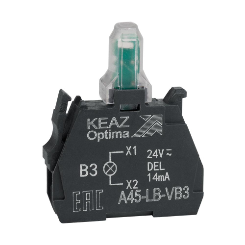 Блок световой OptiSignal D22 A45-LB-VB3 зел. 24VACDC ZBVB3 КЭАЗ 332206 в г. Санкт-Петербург 