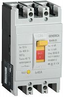 Выключатель автоматический 3п 40А 18кА ВА66-31 GENERICA SAV10-3-0040-G в г. Санкт-Петербург 
