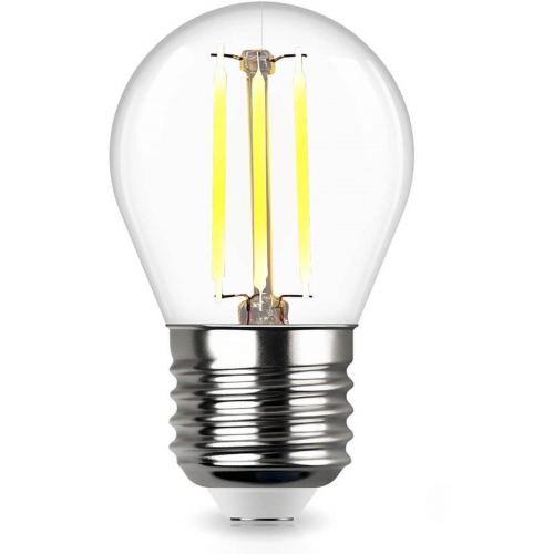 Лампа светодиодная филаментная REV G45 E27 7W 2700K DECO Premium теплый свет шар 32443 0 в г. Санкт-Петербург  фото 2