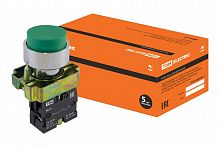 SQ0704-0048 Кнопка BL31 без подсветки зеленый 1з TDM