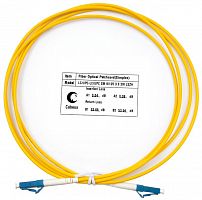 7376c Шнур оптический FOP(s)-9-LC-LC-2m simplex LC-LC 9/125см 2м LSZH Cabeus 