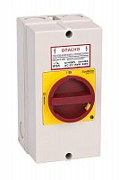 MSD40311R Выключатель-разъединитель главный аварийный 3п 40А IP65 закрытого исп. с замком SE 