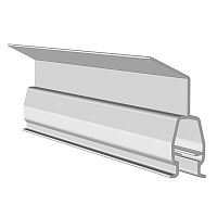 АК-К-72040-001 Перегородка для ПКК 100х40 "Купе" L2000 бел. Урал Пак 