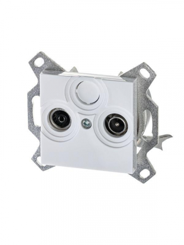 2CHH083503A6003 Розетка телевизионная оконечная TV/R Levit бел. ABB 