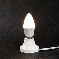 Лампа светодиодная 9.5Вт Свеча (CN) 2700К тепл. бел. E27 903лм Rexant 604-025 в г. Санкт-Петербург 