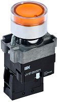 Кнопка LA167-BW3571 d22мм RC 1з с подсветкой желт. IEK BBT20-BW3571-1-12-67-K05 в г. Санкт-Петербург 