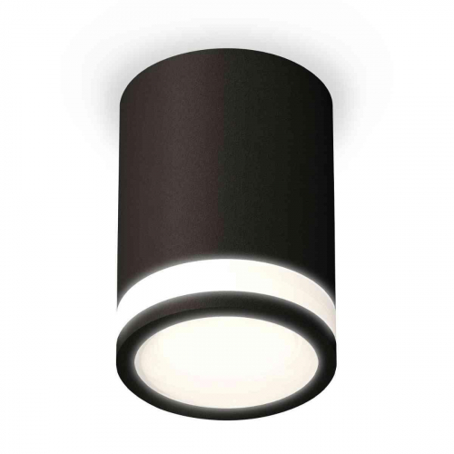Комплект накладного светильника Ambrella light Techno Spot XS7422021 SBK/FR черный песок/белый матовый (C7422, N7121) в г. Санкт-Петербург 
