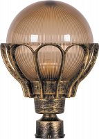 Светильник садово-парковый Feron PL5053 шар на столб 100W E27 230V, черное золото 11555 в г. Санкт-Петербург 